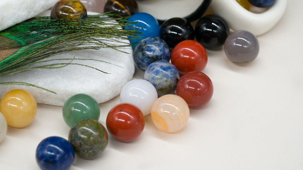 Thumbnail: Mini Confetti Crystal Sphere