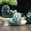 Miniatura: Moss Agate Heart Crystal Healing Nature Stone Spiritual Energy Boho Decor Gift