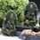 Miniatura: Green Jade Crystal Ganesha Figurine Hindu Prayer Pocket Stone Housewarming Gift