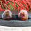 Miniatura: Mini Fire Quartz Puffy Heart Crystal Gift Romantic Love Home Altar Decor Stone