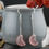 Thumbnail: Strawberry Quartz Crystal Crescent Moon Hanging Earrings 925 Silver Jewelry Gift