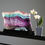 Thumbnail: Natural Fluorite Slab Crystal Display Slice Natural Stone Spiritual Decor Gift