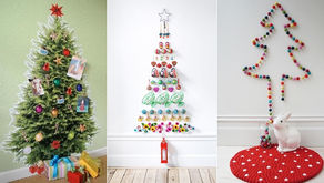 Ideas e inspiración para una pared Navideña