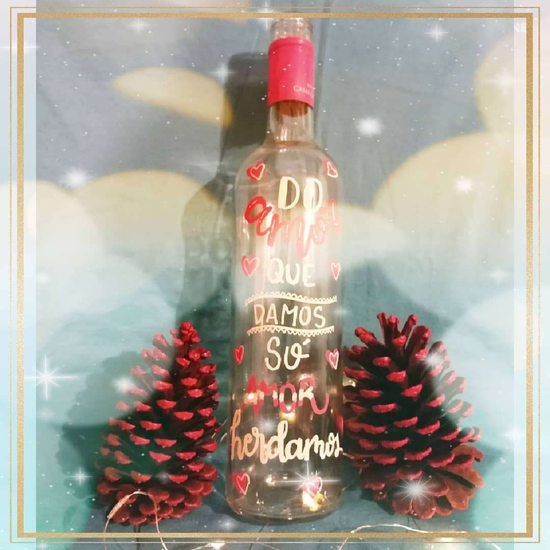 Garrafas de vinho Personalizadas