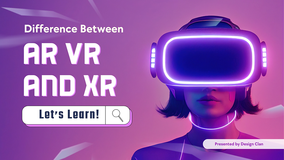 What is AR and VR and Difference between AR and VR