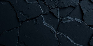 Dark broken slate texture with jagged edges