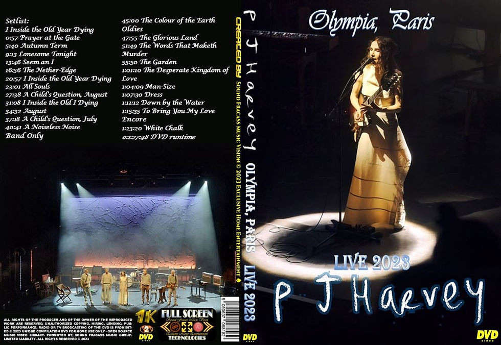 PJ Harvey - Olympia, Paris 2023 DVD
