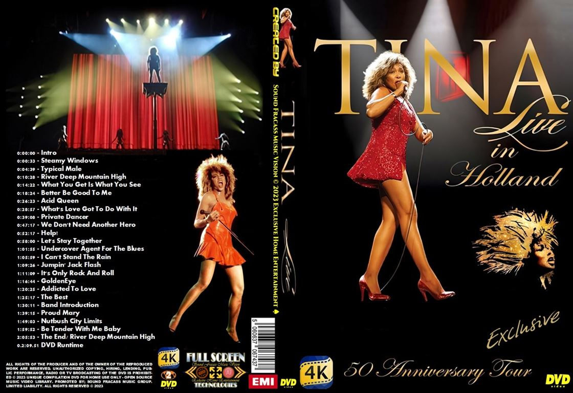 Tina Turner Live - 50th Anniversary - Live Holland DVD