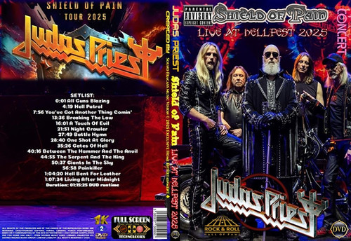 Judas Priest - Shield of Pain Live at Hellfest 2025 DVD