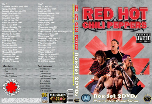 Red Hot Chili Peppers Music Video Compilation Box-Set 2DVDs | website