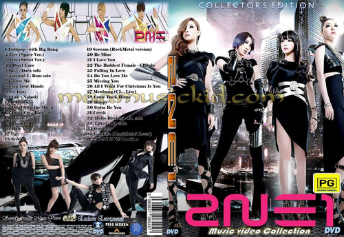 2NE1 Music Video Collection DVD ~ Collector's Edition | website