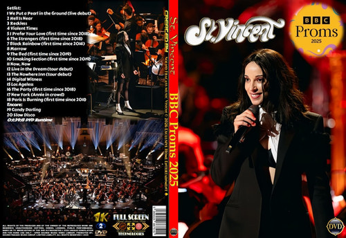 St. Vincent at the Proms - BBC Proms 2025 DVD | website
