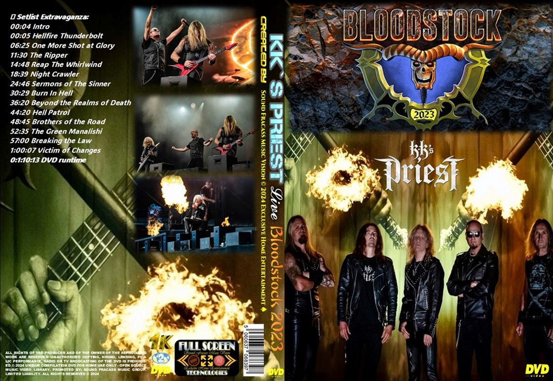KK's Priest Live Bloodstock 2023 DVD