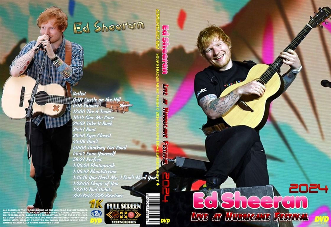 Ed Sheeran – Live at Hurricane Festival 2024 DVD