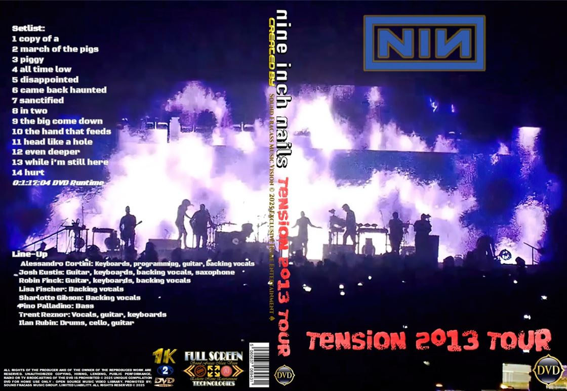 Nine Inch Nails Tension 2013 DVD