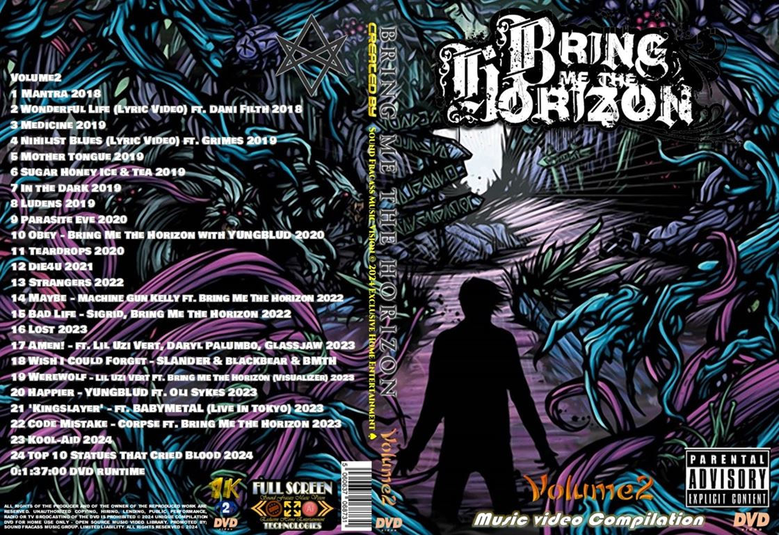 Bring Me The Horizon Music Video Compilation Volume2 DVD