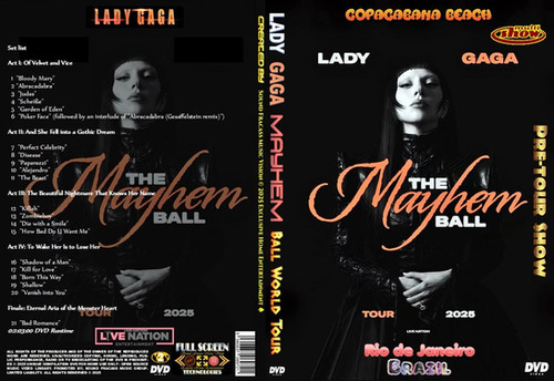 Lady Gaga Mayhem Ball World Tour DVD | website