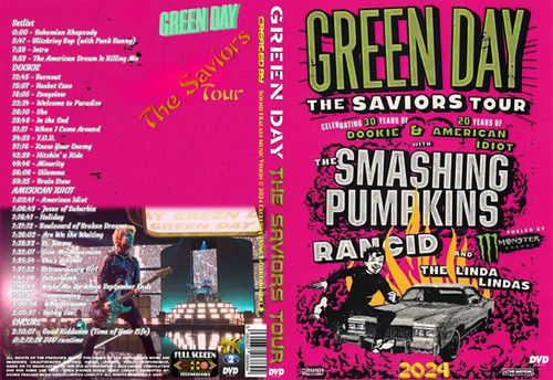 Green Day The Saviors Tour 2024 DVD | website