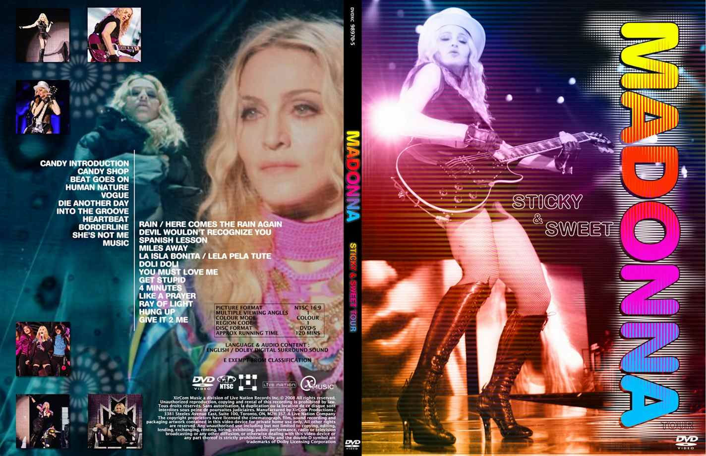 Madonna Sticky & Sweet Tour Live From Argentina DVD