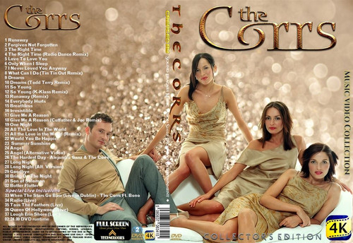 The Corrs Music Video Collector's Edition DVD | website