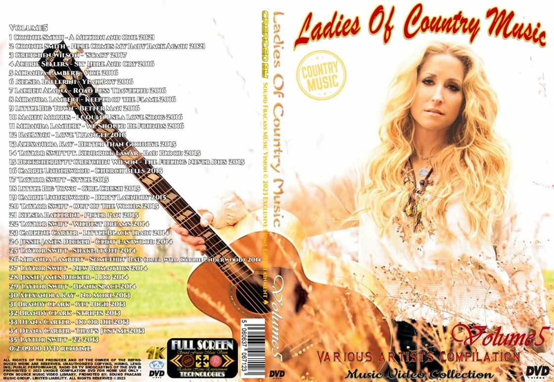 Ladies of Country Music Video DVD – Volume5