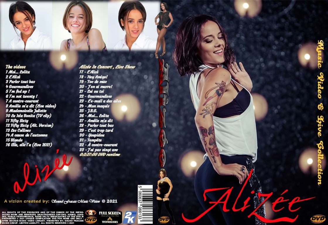 Alizée Music Video & Live Collection DVD