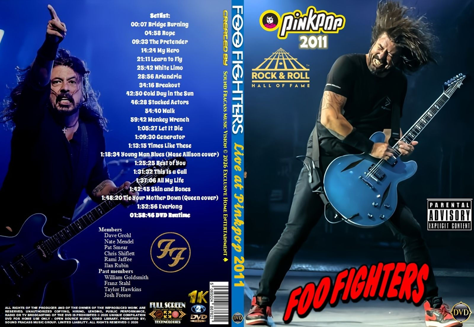 Foo Fighters - Live at Pinkpop 2011 DVD