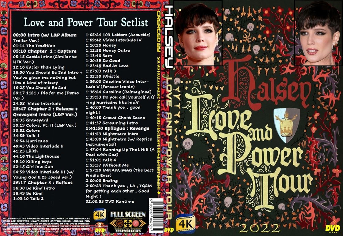 Halsey Love and Power Tour DVD