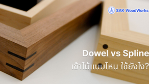 Dowel vs Spline เข้าไม้แบบไหนใช้ยังไง?