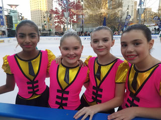 AEU Skates at Campus Martius Tree Lighting in Downtown Detroit