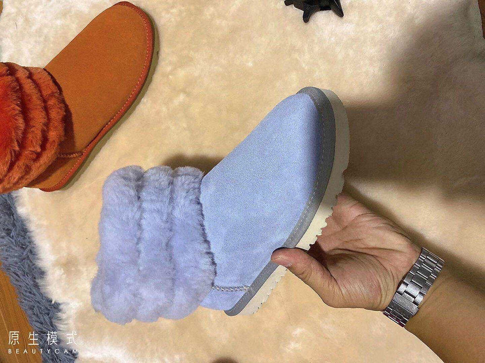 Thumbnail: Fluff mini quilted boots