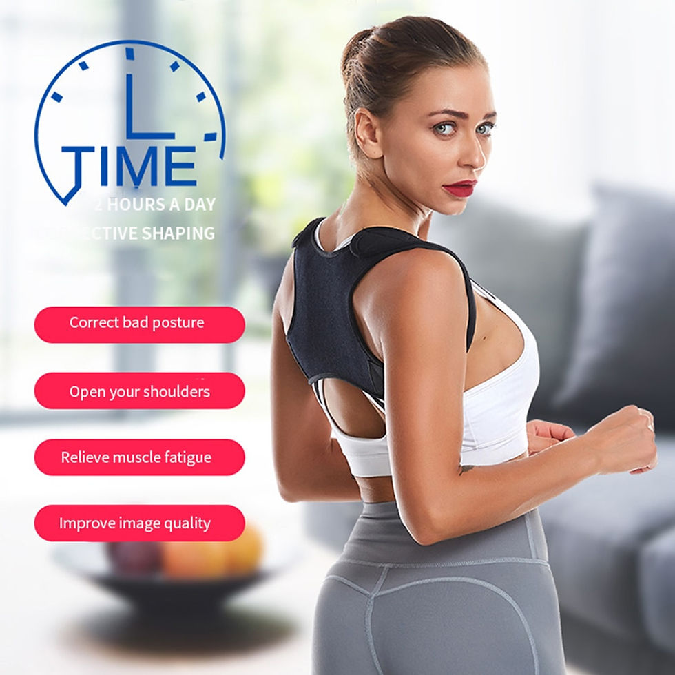 Miniatura: Posture Corrector Adjustable Back Support Belt