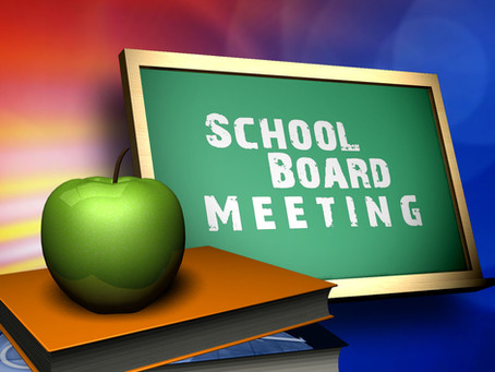 Upcoming Board Meeting: 11/30 @ 5:30 p.m.