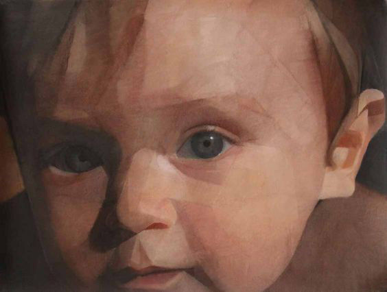 Victor, portrait, 2012, pastel sur toile, emmanuelle perat , dessin, artiste