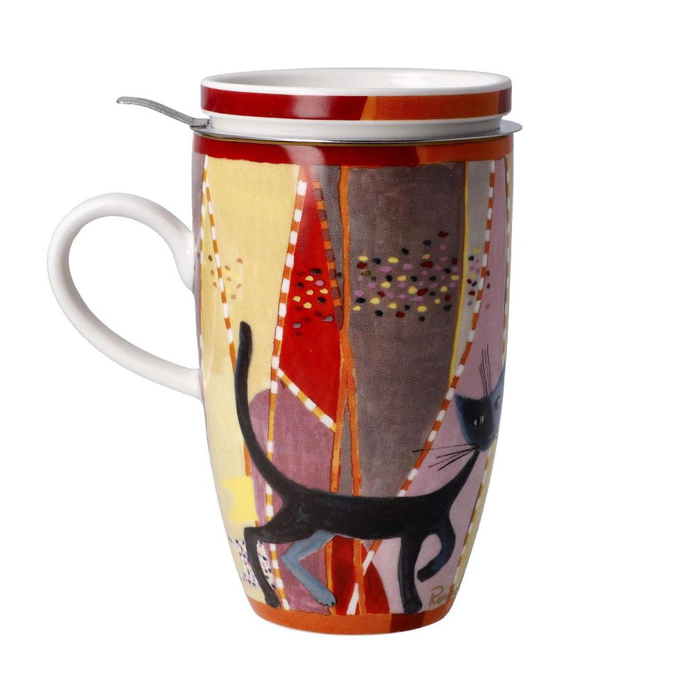 Miniatura: Sottosopra - Tazza da tè con colino Rosina Wachtmeister - Goebel
