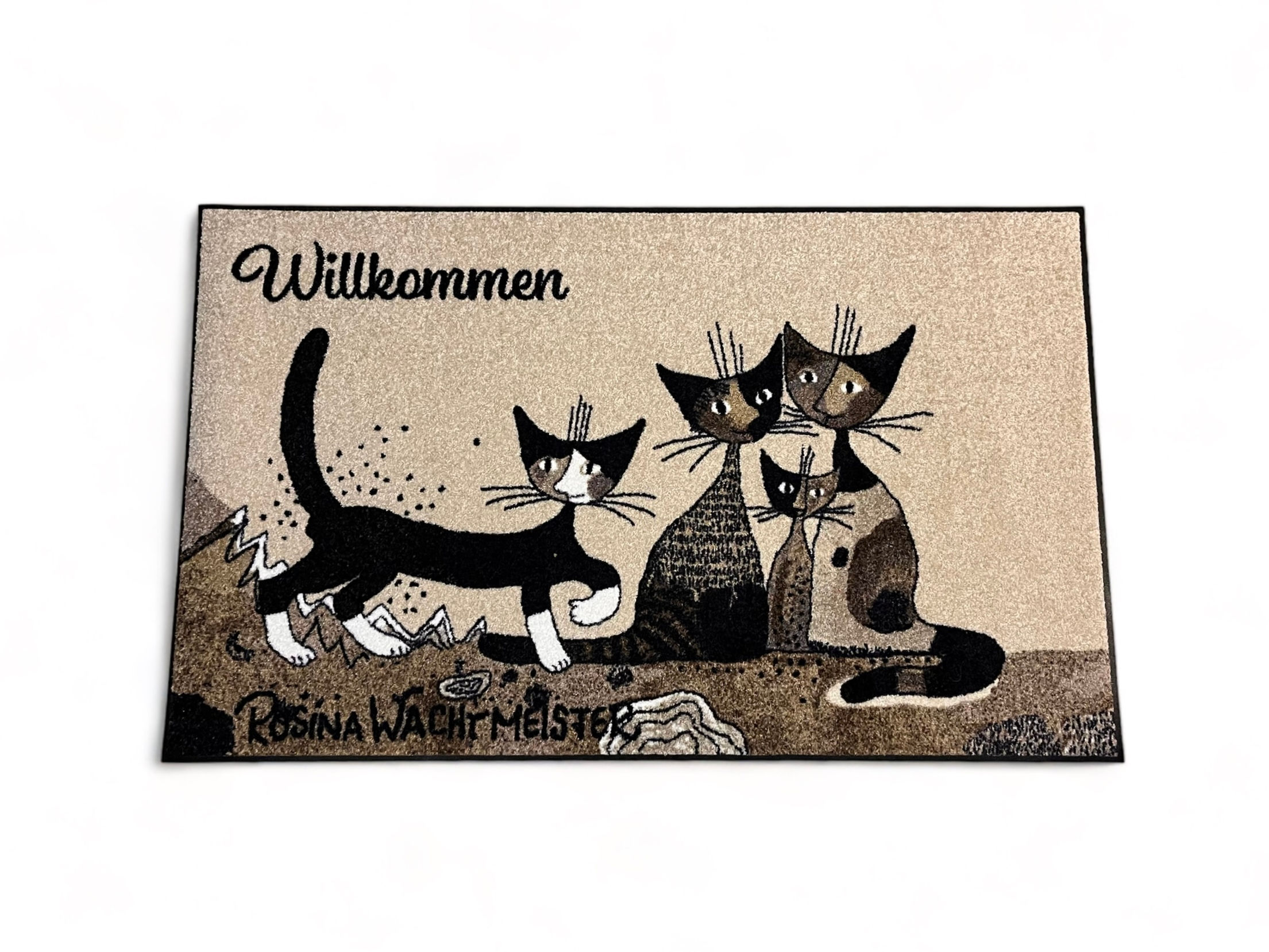 Willkommen Serafino & friends (120x75cm) - Rosina Wachtmeister Efia