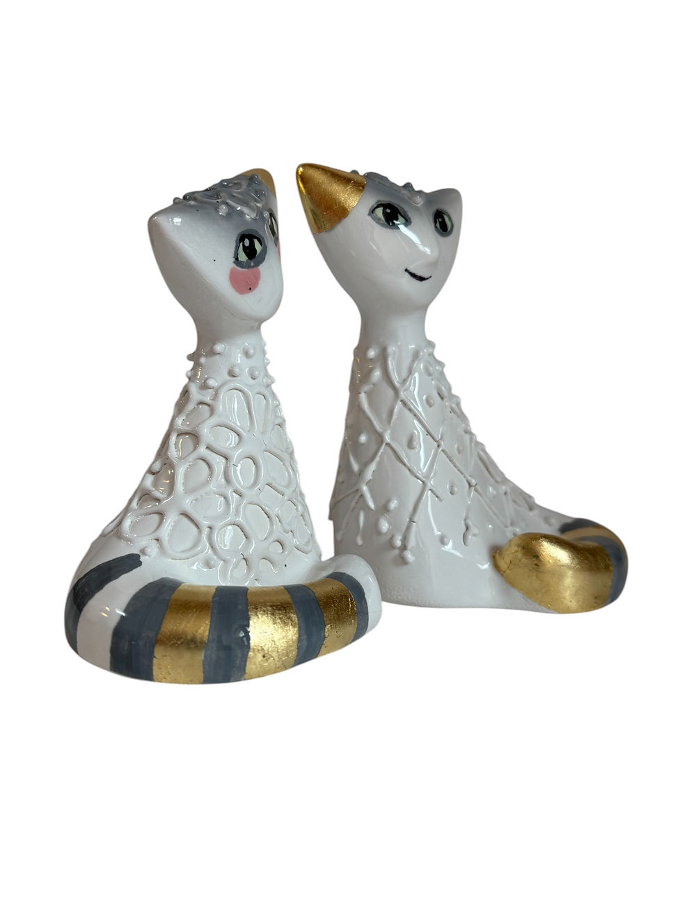 Thumbnail: Paolo e Francesca - Coppia di gatti in ceramica WachtmeisterLab