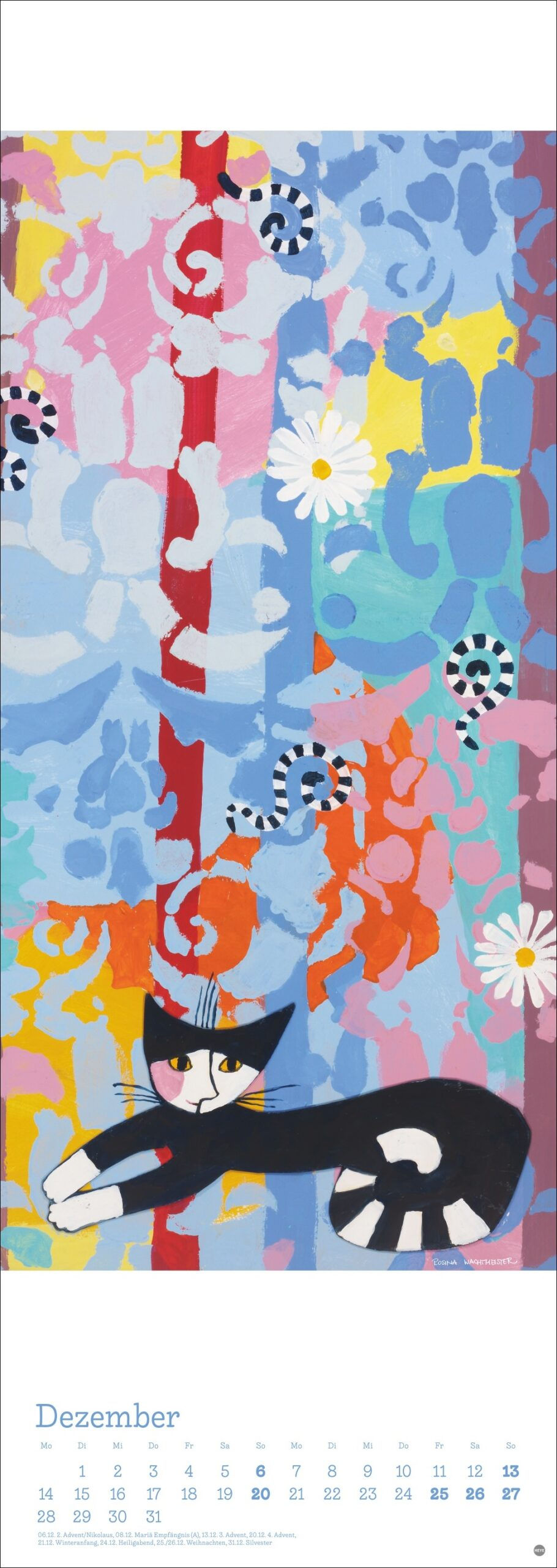 Thumbnail: Calendario verticale 2026 - Rosina Wachtmeister x Athesia