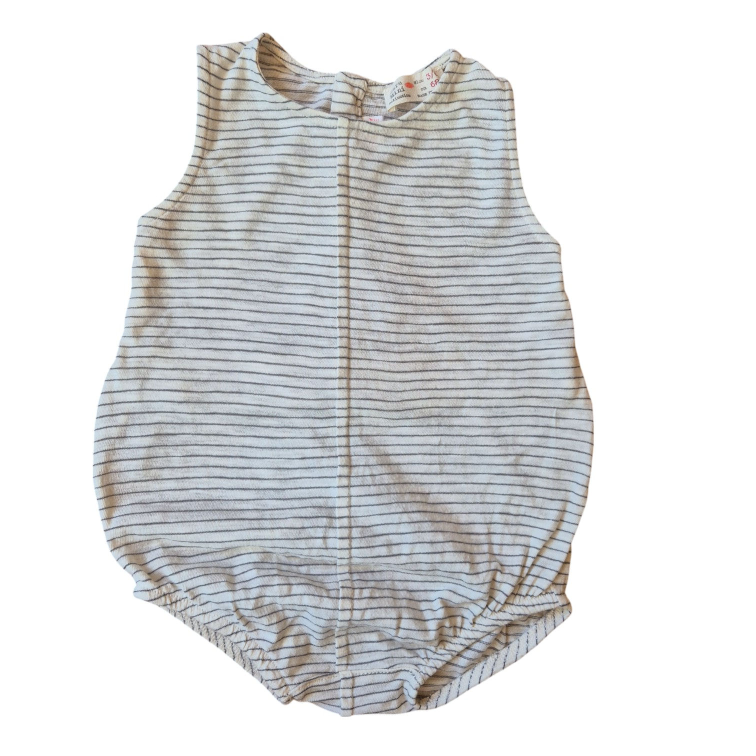 ZARA Romper creme grau 68