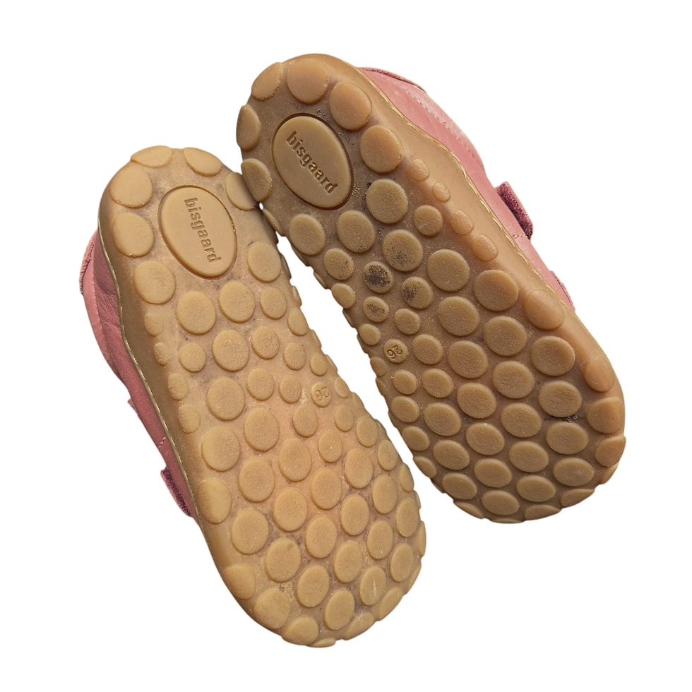 Miniaturbild: BISGAARD Halbschuhe Klett rosa 26
