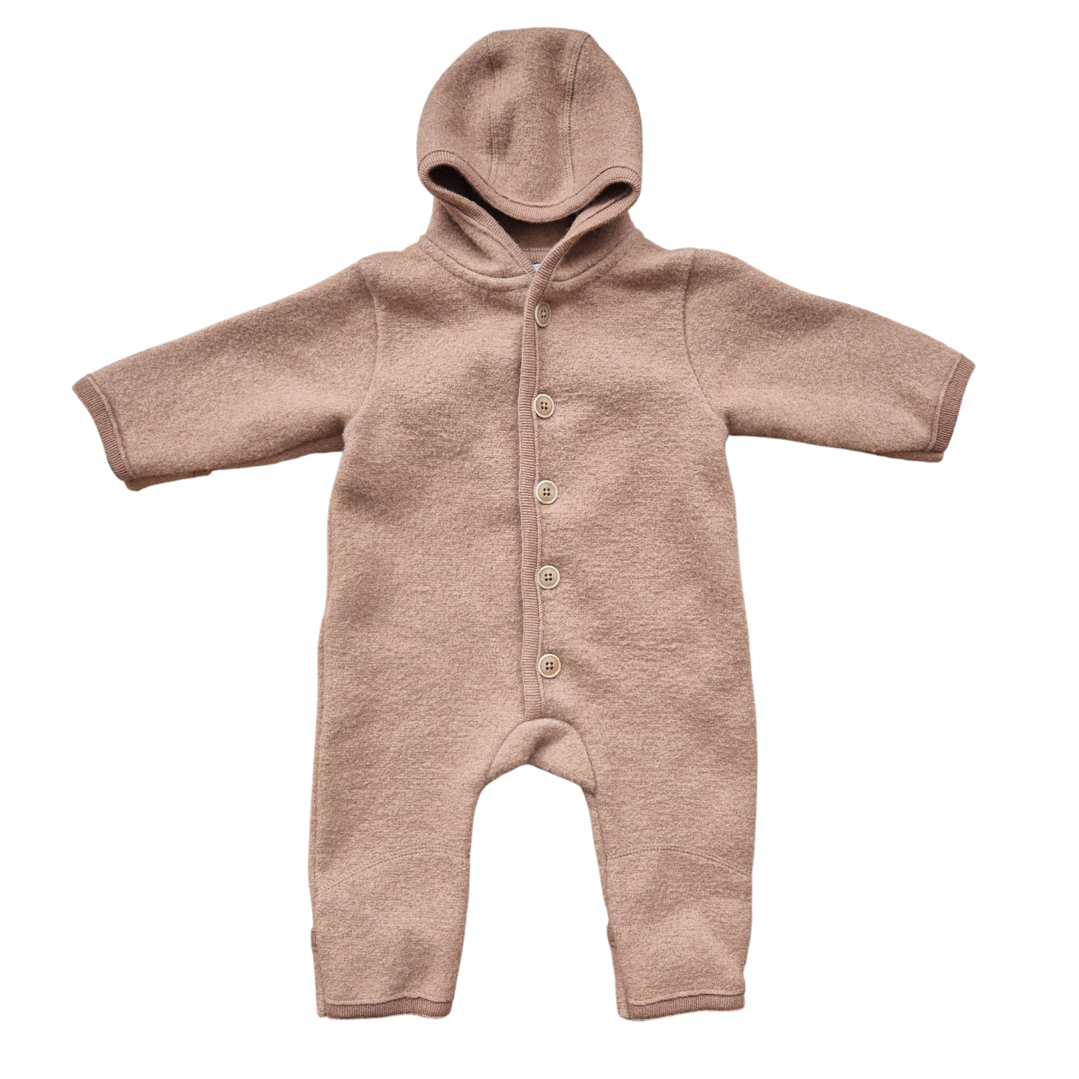 DISANA Wollwalk-Overall beige 74/80