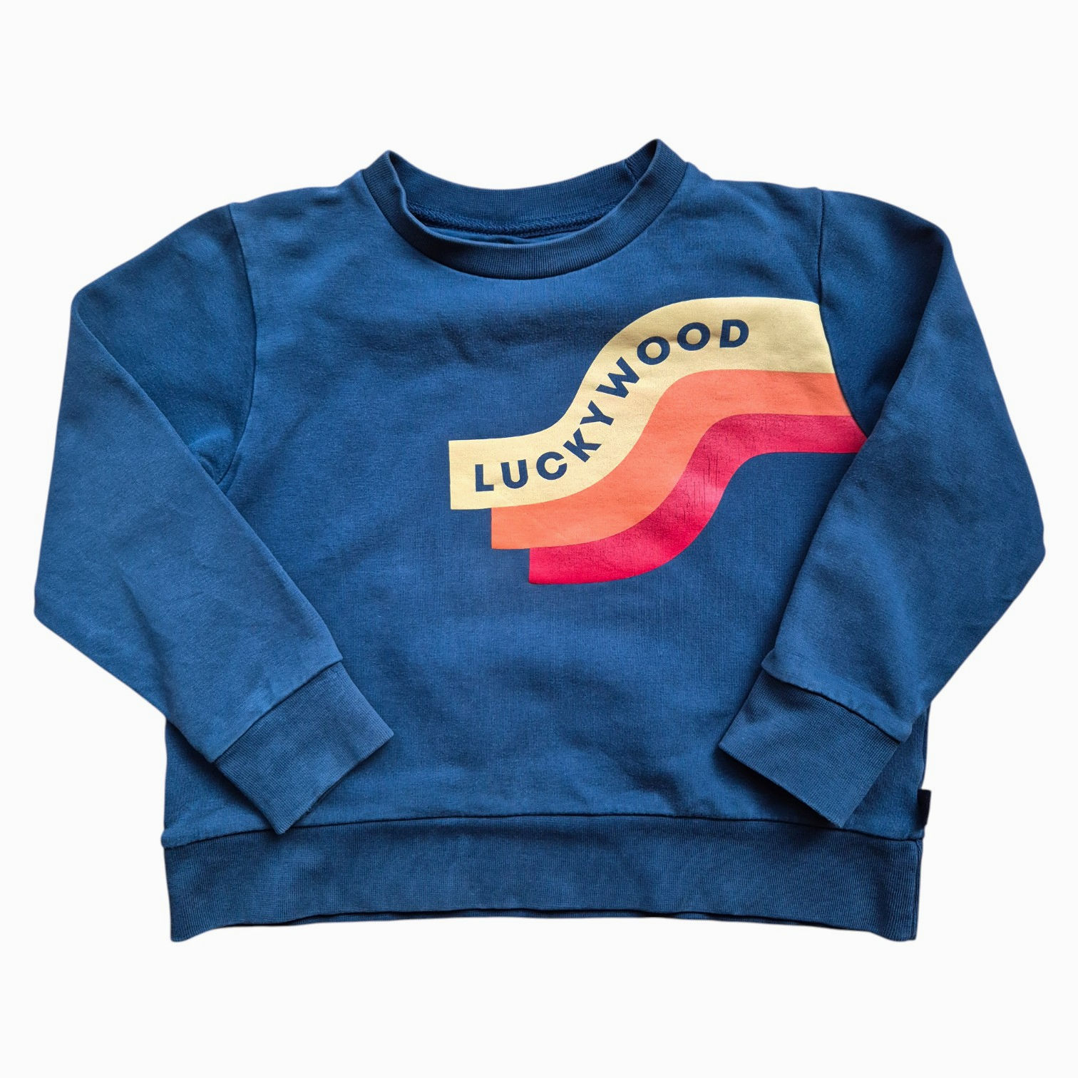 TINYCOTTONS Pullover blau `Luckywood´116