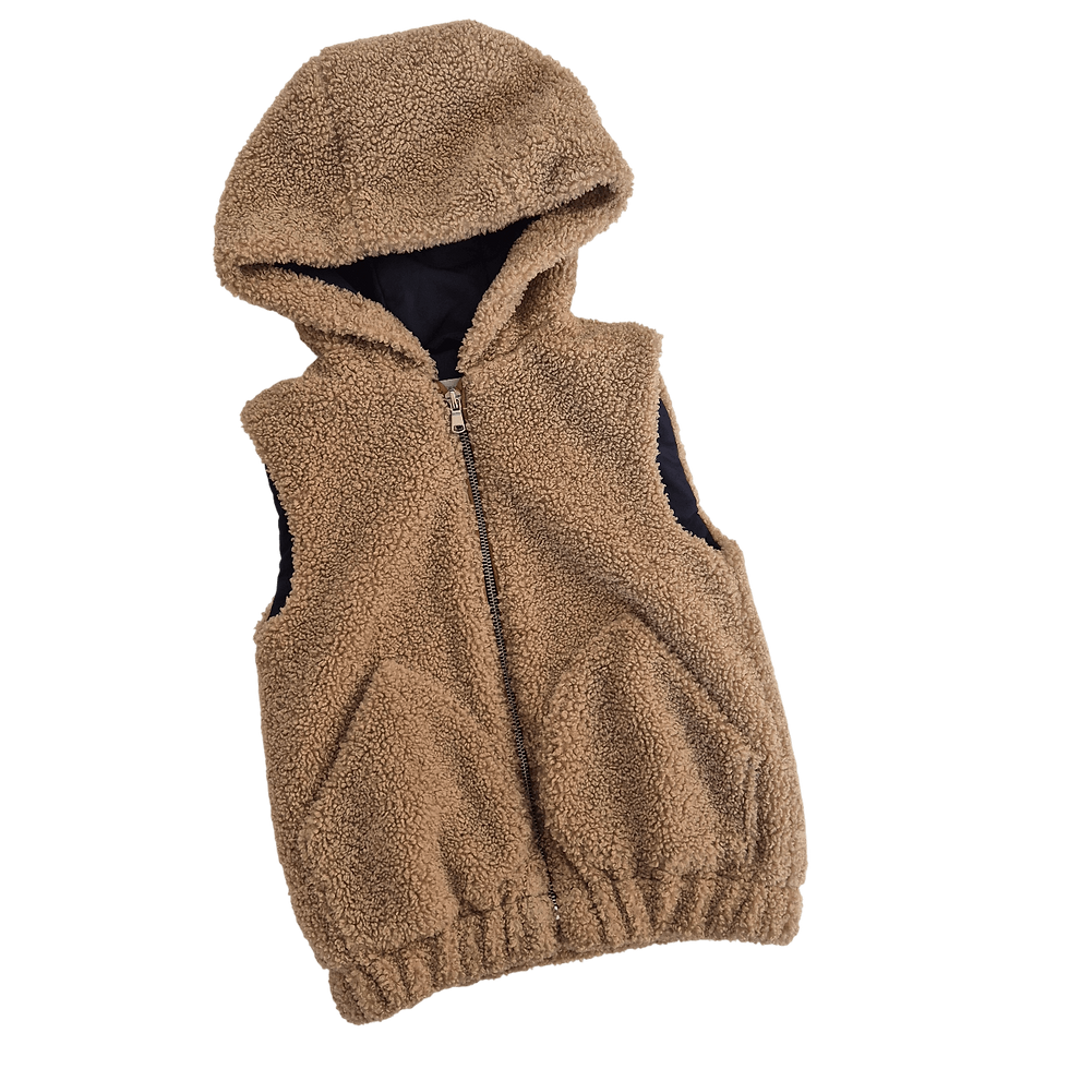 Miniaturbild: ZARA Weste Teddy beige 122