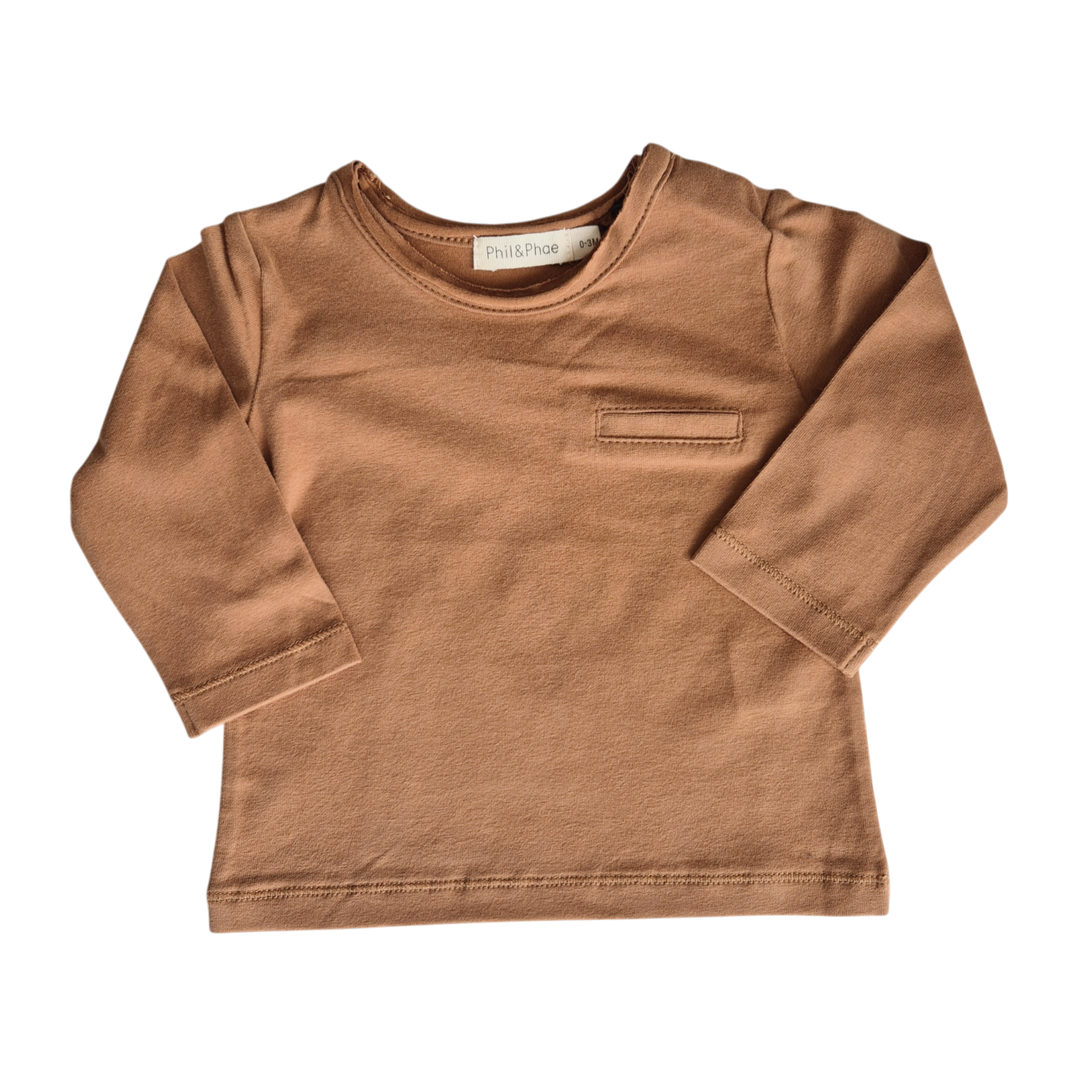 PHIL & PHAE Longsleeve braun 134/140
