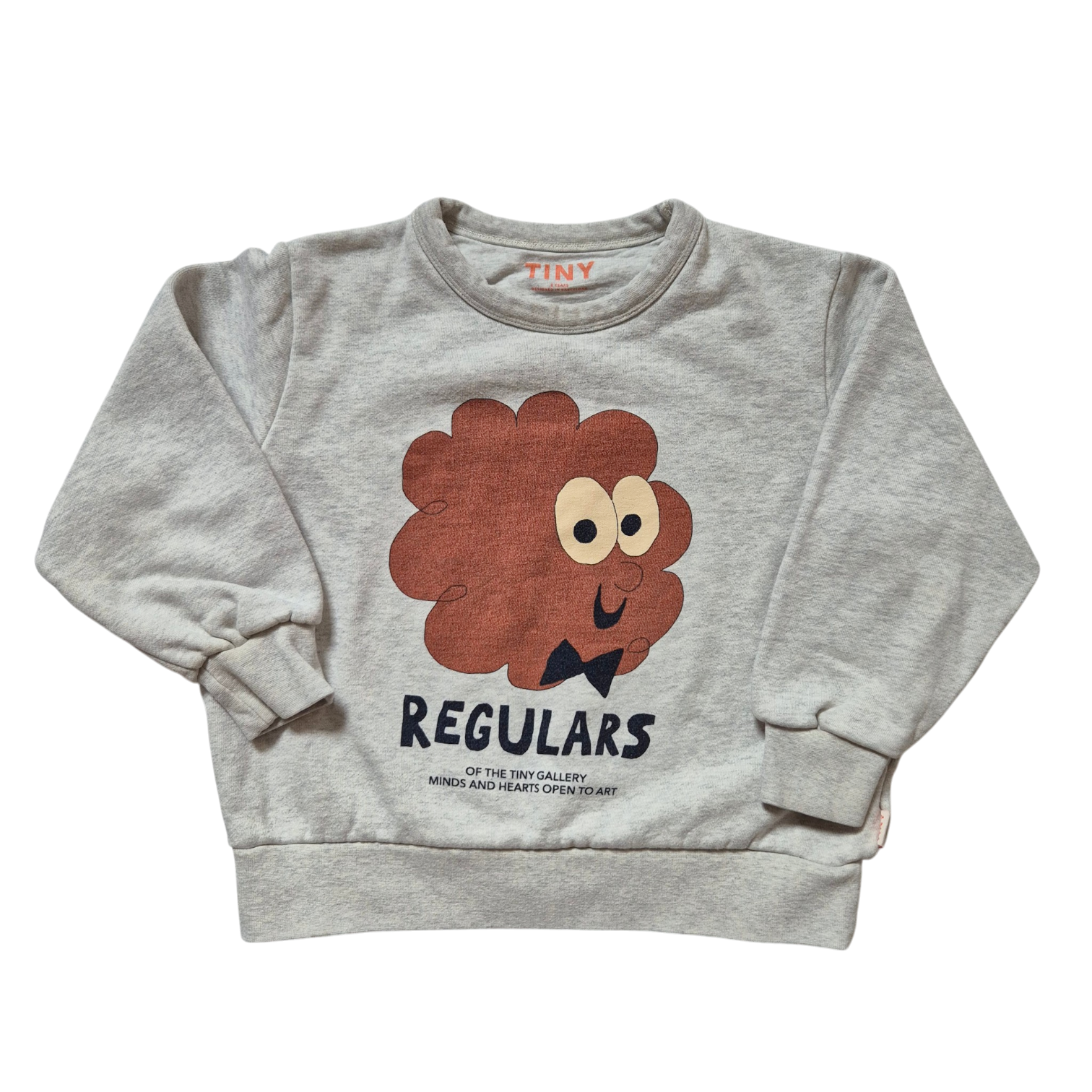 TINYCOTTONS Pullover grau `regulars´ 128