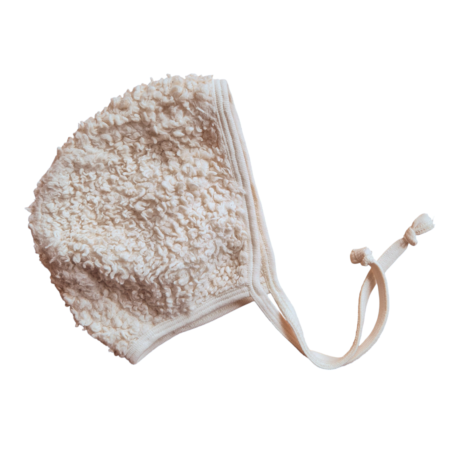 TINY PEOPLE ORGANICS Mütze creme Teddy 12-18 Monate