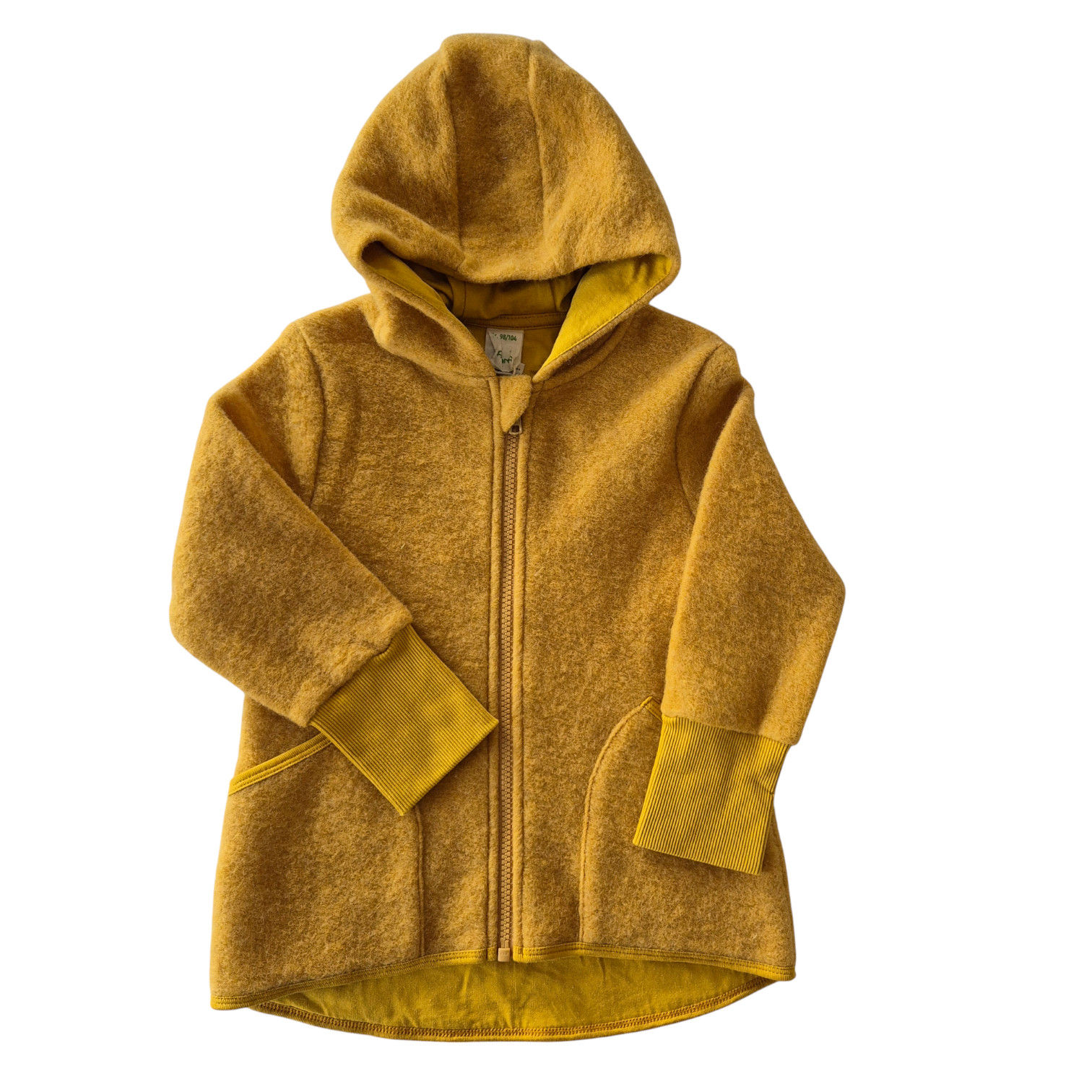 ALANA Wollwalkjacke gelb 98/104