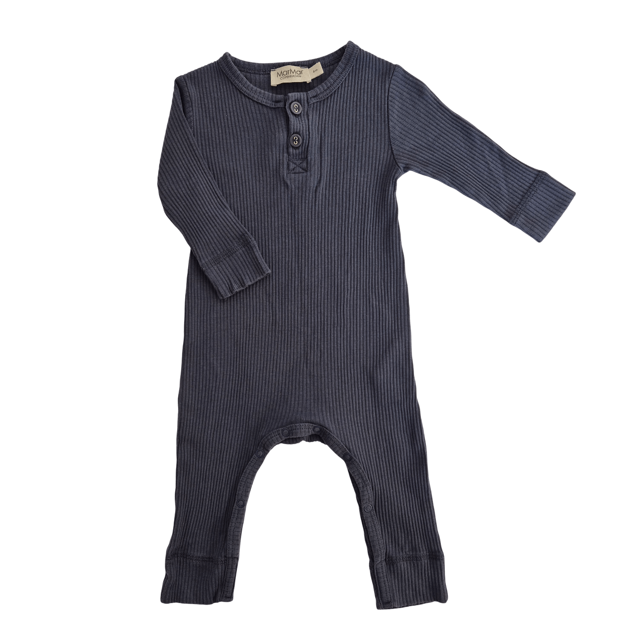 MARMAR COPENHAGEN Einteiler Ripp blau 62