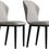 Thumbnail: Scandinavian Home Side Chair Wingback Matte Finish Dining Chair