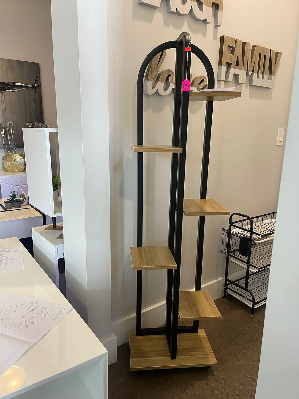 Thumbnail: Metal Plant Pot Stand, 6 Layer Floor-Standing Flower Stands